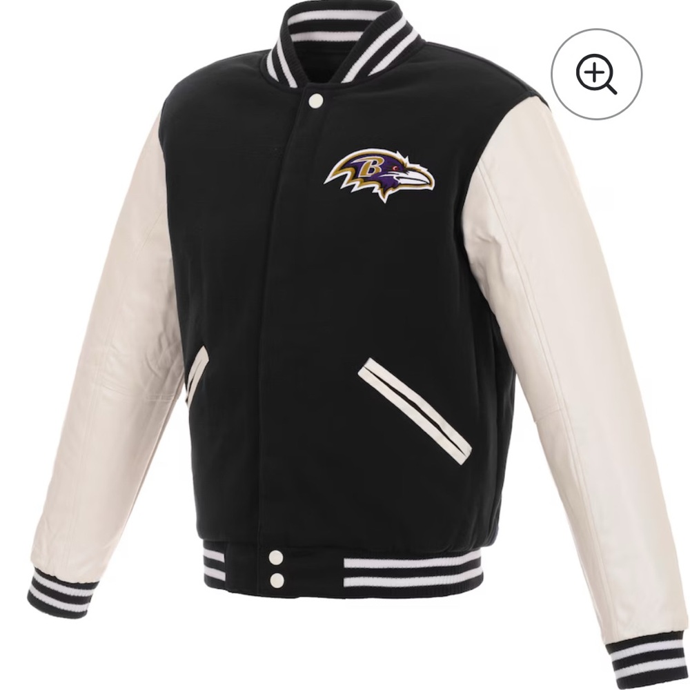 Baltimore ravens varsity like new